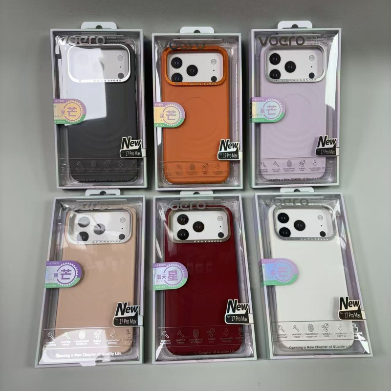 Voero Star Series zaštitno kućište s dijamantima za kameru za iPhone 17, ženski stil