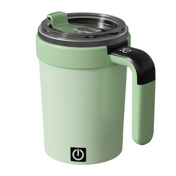 Pahar detașabil de amestec cu magnet fără fir, pentru amestec rapid de cafea și lapte praf, lavabil.