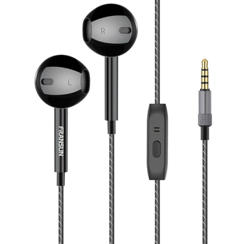 FRANSUN A02 Polu-ušne Hi-Fi slušalice s mikrofonom