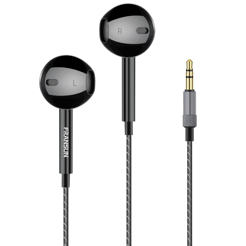 FRANSUN A02 Polu-ušne Hi-Fi slušalice s mikrofonom