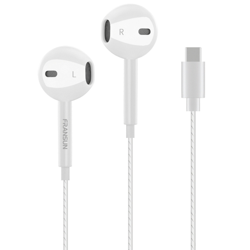 FRANSUN A02 Polu-ušne Hi-Fi slušalice s mikrofonom