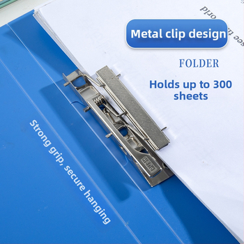 Peak Xh 411 Dosar suspendat A4 cu clip rabatabil, organizator din plastic pentru documente