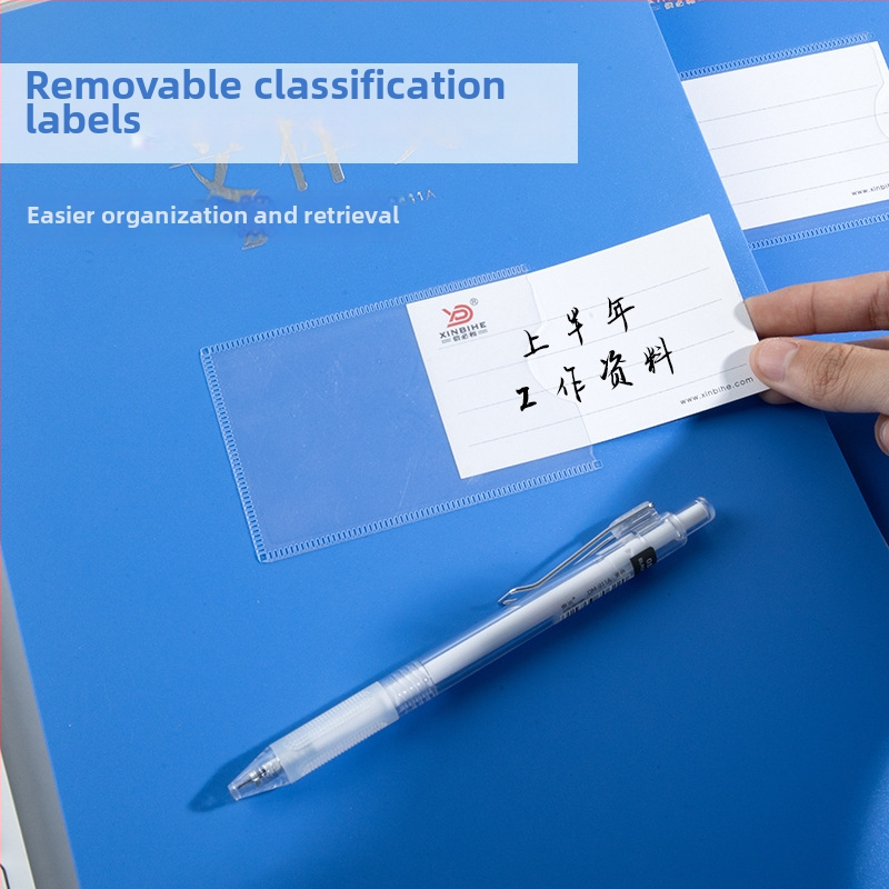 Peak Xh 411 Dosar suspendat A4 cu clip rabatabil, organizator din plastic pentru documente