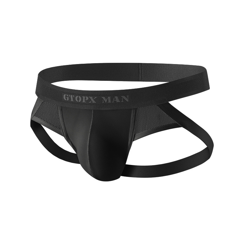 GTOPX MAN Muške Ice Silk T-Back Gaćice, Nizak Struk, Prozračne, Najlon