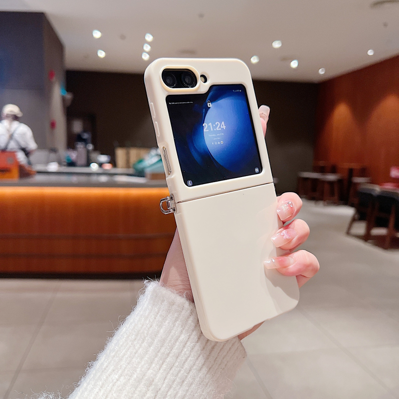 TPU kućište za Samsung Z Flip6, bijela, zaštita od pada
