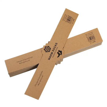 Card din carton colorat pentru șosete și haine, etichetă de preț și pliere reversibilă pentru ambalare