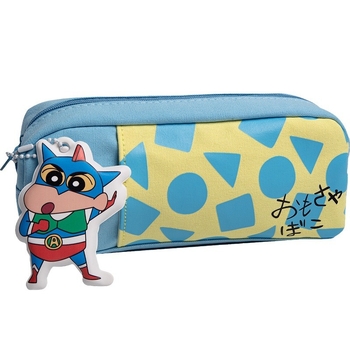 Maihe etui din pânză cu capacitate mare, Shin-chan, stil japonez, pentru elevii de școală primară