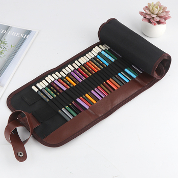 Penar din pânză pentru creioane colorate, 36 de culori și 48 de culori, materiale de artă pentru elevi