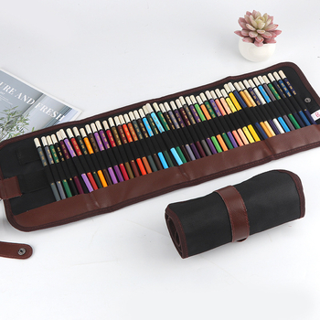 Penar din pânză pentru creioane colorate, 36 de culori și 48 de culori, materiale de artă pentru elevi