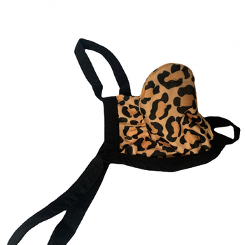 Muške tangice s leopardim uzorkom, niski pojas, seksi, otkriva stražnjicu, s kapsom u obliku U