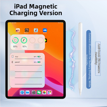 iPad kapacitivna olovka – zamjenski stylus za iPad Pro s magnetskim punjenjem (kompatibilno s Apple Pencil)