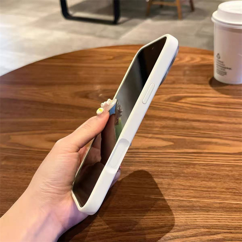 Maska od tekućeg silikona s velikim prozorom, ružičasta, za iPhone 17 Pro, kompatibilna s iPhone 16 Pro, iPhone 15 Pro i iPhone 14