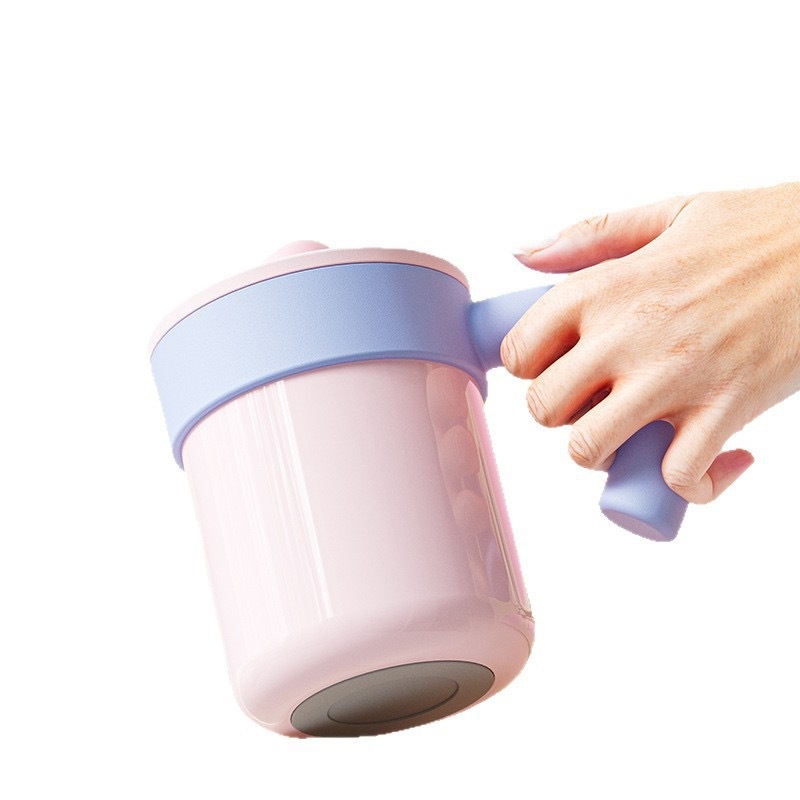 Cani termos personalizabile din oțel inoxidabil 316, cu imprimare logo, elegante pentru birou, 370 ml
