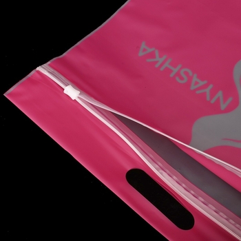 Sac de plastic PE cu fermoar, găuri, etichetă de avertizare, ambalare îmbrăcăminte cu imprimare personalizată pe CPE