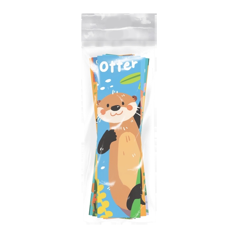 Marcaje de carte Qi Yu – 30 marcaje plate cu animale graffiti, pentru DIY creativ, lectură și notițe ale elevilor, carduri decorative de marcare