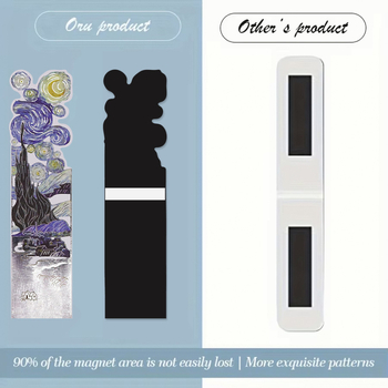 Set de 5 clipuri magnetice pentru pagini cu ilustrații florale – accesorii decorative pentru elevi