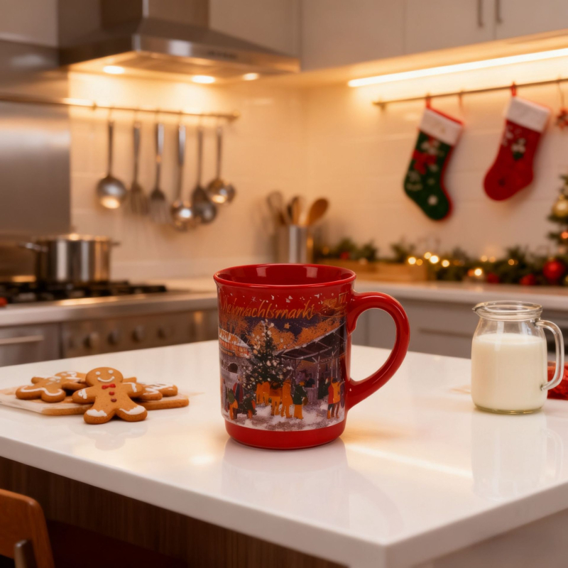 Cană ceramică personalizată de Crăciun pentru Anul Nou, suvenir de nuntă și cană de cafea pentru birou