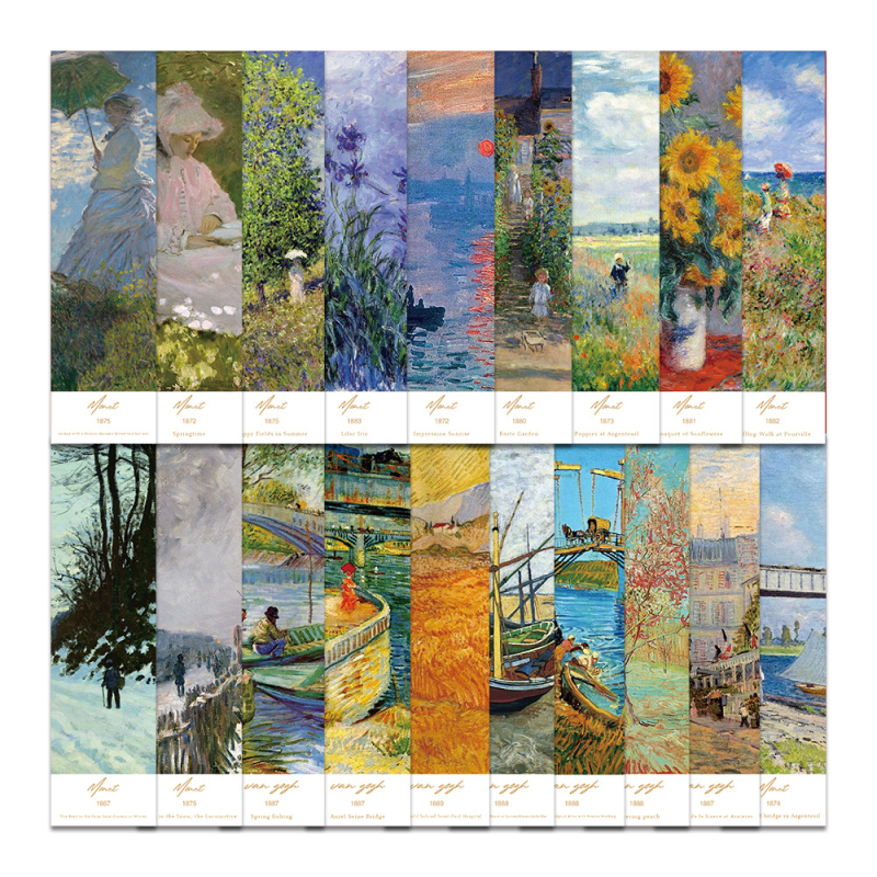 Set de 30 marcaje de carte din hârtie cu ilustrații culturale și artistice, modele retro și note scrise de mână pentru lectură, cadou creativ pentru elevi