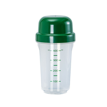 Shaker pentru proteine, din plastic alimentar, rezistent la temperaturi ridicate, cu scară de măsurare pentru milkshake