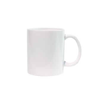 Ceșcă ceramică de 11 oz cu transfer termic și imprimare a logo-ului, design bi-color, cadou promoțional