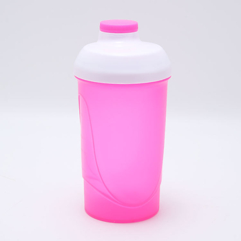 Shaker fabricat la comandă, 600 ml, cu gură dublă pentru shake-uri proteice – fitness