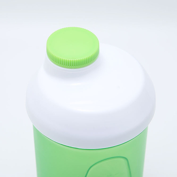 Shaker fabricat la comandă, 600 ml, cu gură dublă pentru shake-uri proteice – fitness
