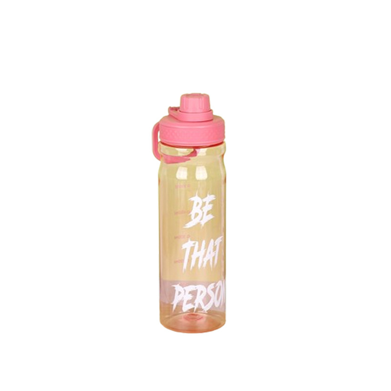 Shaker transparent de 700 ml, capac flip-top, anti-scurgere, pentru proteine și fitness