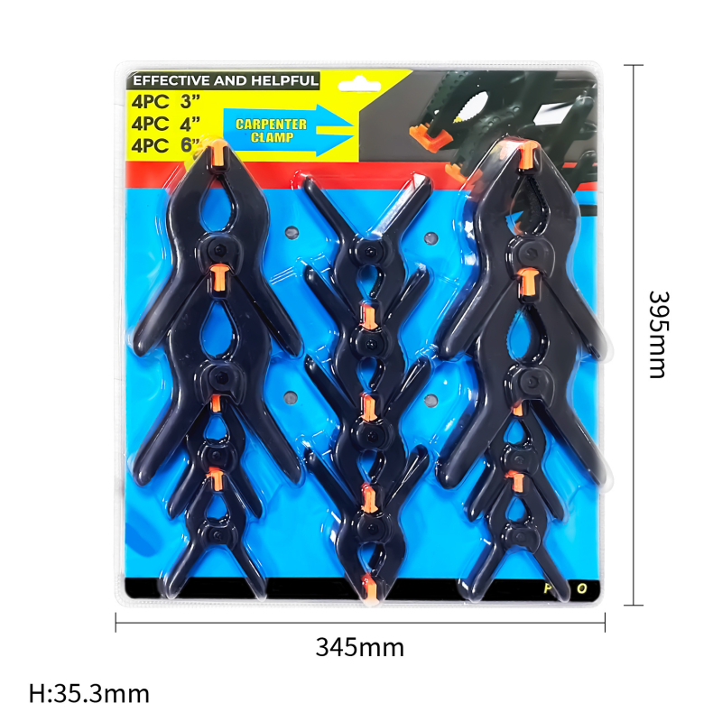 Cleme din nylon, tip A, multifuncționale pentru prinderea rapidă a fundalurilor foto – set de cleme cu arc