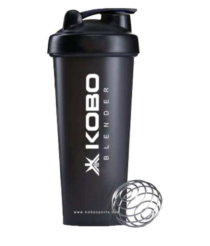 Shaker de fitness pentru pudră de proteine și shake cu lapte, recipient de amestec portabil pentru sport, capacitate mare și marcaje de măsurare