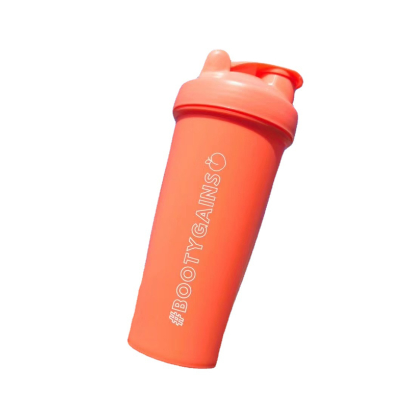 Shaker de fitness pentru pudră de proteine și shake cu lapte, recipient de amestec portabil pentru sport, capacitate mare și marcaje de măsurare