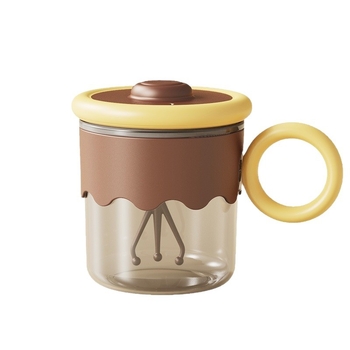 Cană shaker electrică automată cu un singur buton pentru amestec cafea și pudră de lapte, material alimentar, cadou pentru fitness