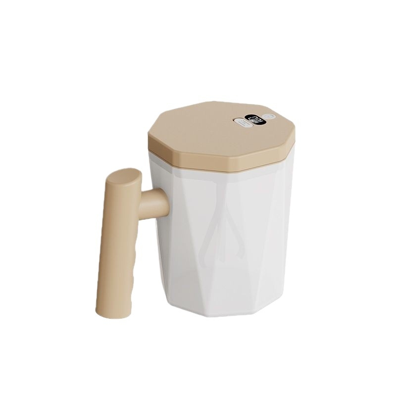 Ceașcă electrică automată pentru amestec cu un singur apăs, pentru cafea și pudră de lapte, shaker din materiale alimentare