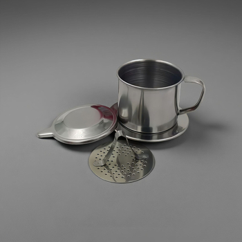 Dripper pour-over din oțel inoxidabil