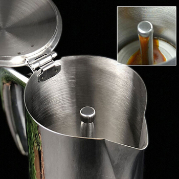 Cafetieră moka din oțel inoxidabil 304, stil italian, pentru cafea acasă