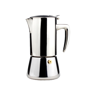 Cafetieră moka din oțel inoxidabil 304, stil italian, pentru cafea acasă