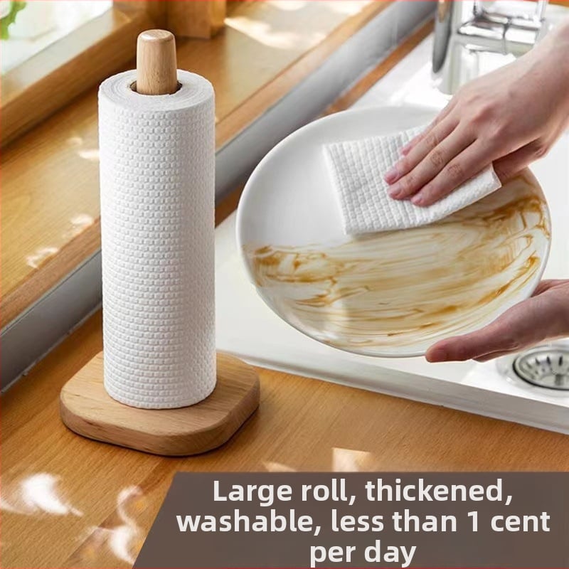 Prosop de bucătărie de unică folosință, extra gros, utilizare umedă și uscată, lavabil, absorbant de ulei, material nețesut