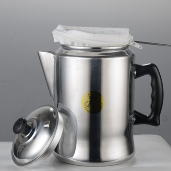 Coronă de Aur – Ceainic Hong Kong stil pentru ceai cu lapte și cafea, aluminiu, 3L
