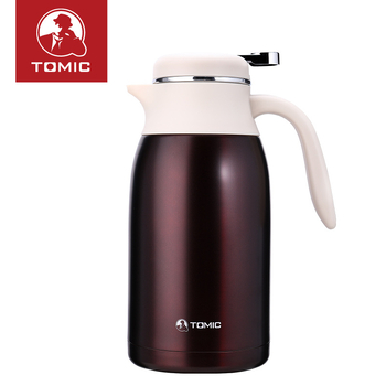 Tomic/Tomei 2018 Termos din oțel inoxidabil cu izolație vid, pentru cafea, capacitate mare