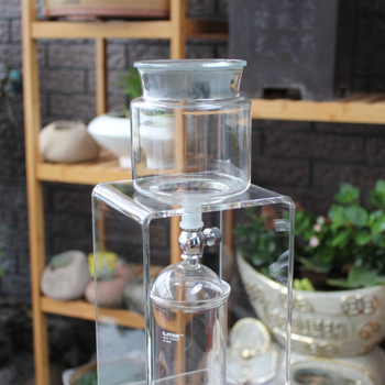 Recipient acrilic pentru drip cu gheață, cafea la rece și ceai, pentru uz casnic, stil chinez modern