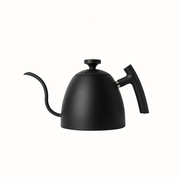 Ceainic pour-over din oțel inoxidabil 304, gât de lebădă, gură subțire, afișaj temperatură, capacitate 1 L