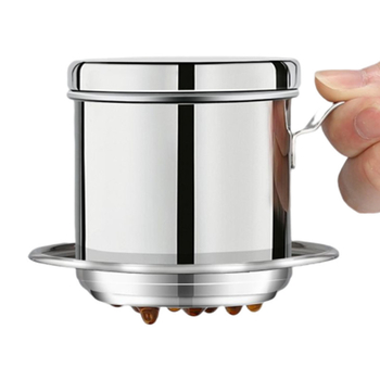 Filtru de cafea din oțel inoxidabil 304, stil vietnamez, pentru uz casnic