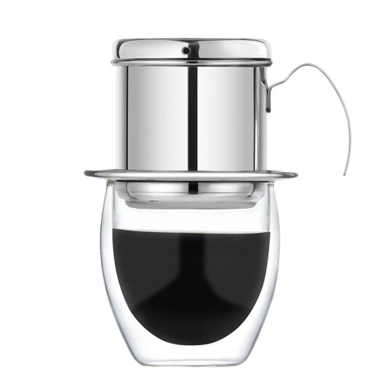 Filtru de cafea din oțel inoxidabil 304, stil vietnamez, pentru uz casnic