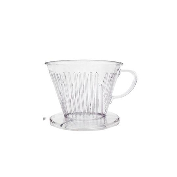 Filtru de cafea în formă de V pentru V60, V02 din rășină, cană conică pour-over, 1-4 porții, cu pungă de filtrare și linguriță