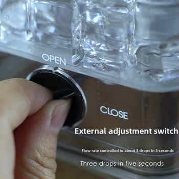 Carafă pătrată minimalistă pentru cafea cold brew cu filtru