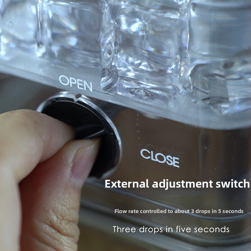 Carafă pătrată minimalistă pentru cafea cold brew cu filtru