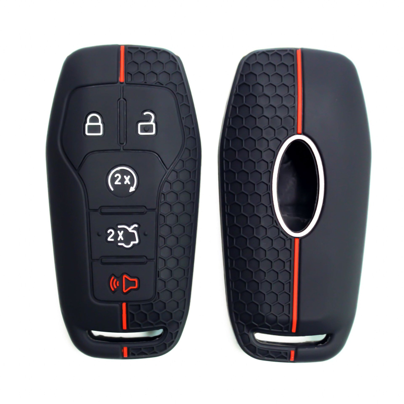 Θήκη κλειδιού από σιλικόνη για Ford Focus, Mondeo, Escape, Edge и Kuga