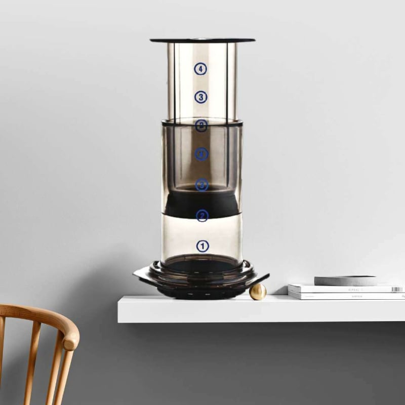 Mașină de filtru cafea, manuală, stil american