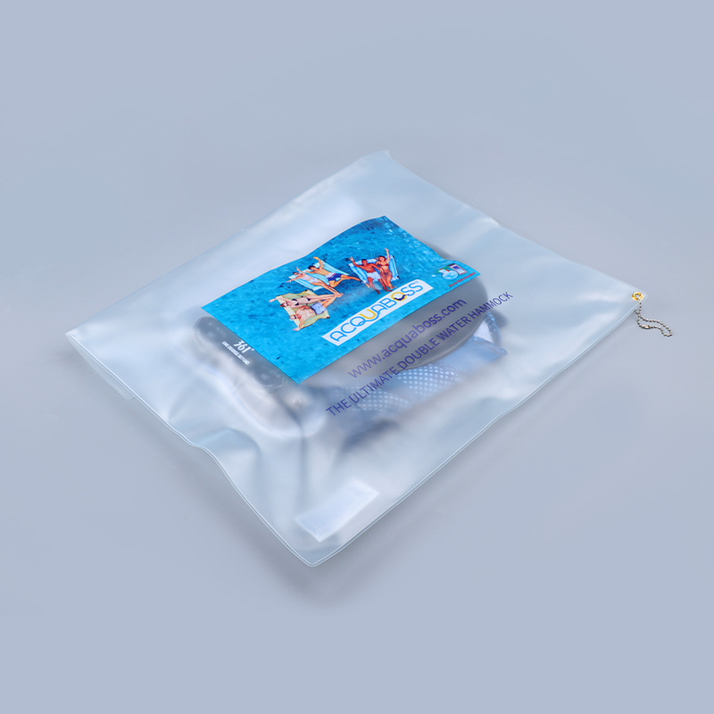 Geantă de depozitare pentru lenjerie și haine de călătorie, EVA/PVC, transparentă sau mată, închidere Velcro, personalizabilă