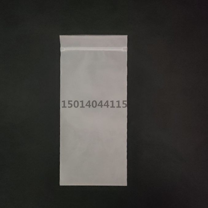 Sacoșă CPE mată cu fermoar pentru bone bag, haine, șosete și bijuterii; ambalare auto-sealantă, dimensiune personalizabilă