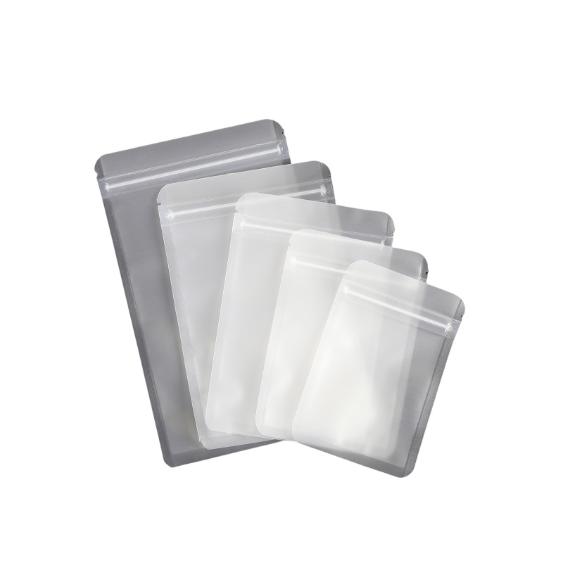 Pungi mate, transparente, cu auto-sealare pentru ceai, porționare ceai și depozitare bijuterii; pungi din plastic transparente, de înaltă claritate.